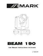 Mark BEAM 190 User Manual preview