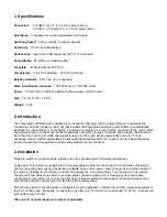 Preview for 2 page of Market Central Data DeadBolt 6100845 User Manual