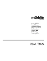 marklin 20671 User Manual preview