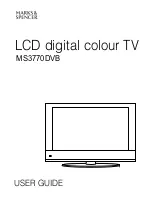 Preview for 1 page of Marks & Spencer MS3770DVB User Manual