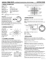 Marktime 6421 Instructions preview