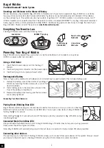 Preview for 2 page of Marley Bag of Riddim Manual