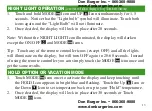 Preview for 13 page of Marley Fahrenheat FSSWH1502 Operation Manual