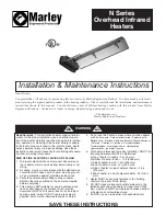 Marley N1011B Installation & Maintenance Instructions preview