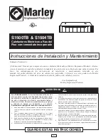 Preview for 5 page of Marley S1500TB Installation & Maintenance Instructions Manual