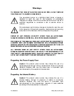 Preview for 3 page of Marq Haze 800 DMX Service Manual