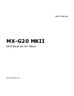 Preview for 1 page of Marrex MX-G20 MKII User Manual