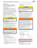 Preview for 3 page of Mars COMFORT-AIRE Century AHG Series Installation, Operation And Maintenance Manual