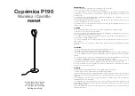 Preview for 1 page of marset Copernica P190 Assembly Instructions