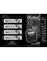 Preview for 1 page of Marshall Amplification G10MK.II Instructions