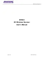 Preview for 1 page of Marson mt850 User Manual