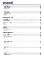 Preview for 3 page of Marson mt850 User Manual