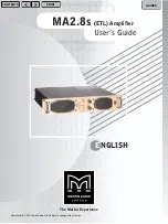 Preview for 22 page of Martin Audio MA2.8s (ETL) User Manual