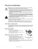 Preview for 8 page of Martin Professional Stagebar 54 User Manual