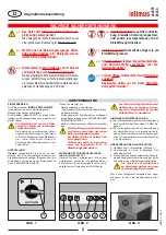 Preview for 3 page of Martin Yale Intimus 200CP5 Operating Instructions Manual