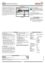 Preview for 5 page of Martin Yale Intimus 200CP5 Operating Instructions Manual