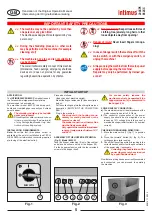 Preview for 6 page of Martin Yale Intimus 200CP5 Operating Instructions Manual