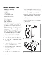 Preview for 10 page of MartinLogan MOTIF X User Manual