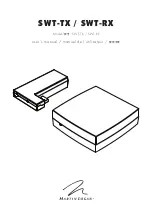 MartinLogan SWT-RX User Manual preview