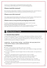 Preview for 2 page of Maruson CP-SV009-250W User Manual