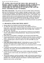 Preview for 4 page of Maruson TAC-LV1K User Manual