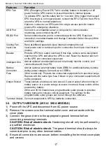 Preview for 20 page of Maruson TAC-LV1K User Manual