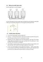 Preview for 22 page of Maruson Tacoma II Series User Manual