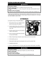 Preview for 19 page of Maruyama BL3200 Owner'S/Operator'S Manual