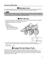 Preview for 45 page of Maruyama BSA-950LM Operation Manual