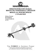 Preview for 1 page of Maruyama BT23L Owner'S/Operator'S Manual