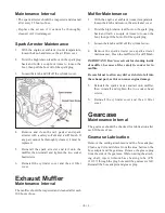 Preview for 19 page of Maruyama BT23L Owner'S/Operator'S Manual