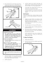 Preview for 16 page of Maruyama E270 Owner'S/Operator'S Manual