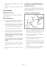 Preview for 22 page of Maruyama E270 Owner'S/Operator'S Manual