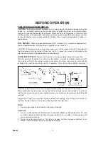 Preview for 14 page of Maruyama MD830-1 Operator'S Manual