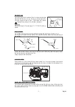 Preview for 19 page of Maruyama MD830-1 Operator'S Manual