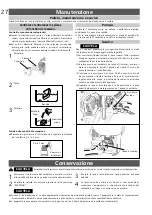 Preview for 28 page of Maruyama MS0835W Owner'S Manual