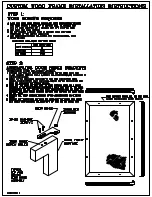 Preview for 4 page of Marvel 8SWCE-BB-G Installation Instructions