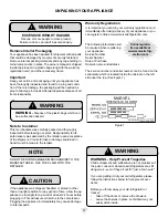 Preview for 3 page of Marvel ML15WSG0 Series Installation, Operation And Maintenance Instructions