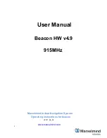 Marvelmind Beacon HW v4.9 User Manual preview