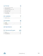 Preview for 2 page of Marway Optima 320 Series Operating Manual And Reference