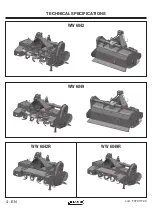 Preview for 4 page of Maschio WEEKEND WARRIOR 6042 Use And Maintenance