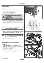 Preview for 17 page of Maschio WEEKEND WARRIOR 6042 Use And Maintenance