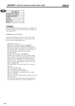 Preview for 83 page of Mase MARINER 1800 Use, Maintenance And Installation Manual