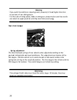 Preview for 20 page of Mash Two Fifty 250 cc User Manual