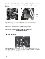 Preview for 44 page of Mash Two Fifty 250 cc User Manual