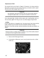 Preview for 46 page of Mash Two Fifty 250 cc User Manual