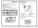 Preview for 4 page of Mastech MS6550A User Manual