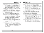 Preview for 6 page of Mastech MS6550A User Manual