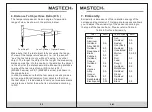 Preview for 8 page of Mastech MS6550A User Manual