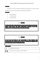 Preview for 3 page of Mastech MS6813 User Manual